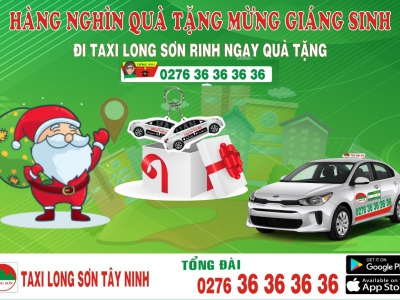 Đi Taxi Long Sơn - Rinh Ngay Quà Tặng